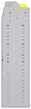 25-8558-4 Profiled back bin separator combo Shelf unit 84"Wide x 15.5"Deep x 58"High with 4 shelves