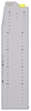 25-8563-5 Profiled back bin separator combo Shelf unit 84"Wide x 15.5"Deep x 63"High with 5 shelves