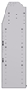 25-9348-4 Profiled back bin separator combo Shelf unit 94"Wide x 13.5"Deep x 48"High with 4 shelves
