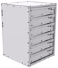 16-1826-600 Tool drawer 18" Wide X 18.5" Deep X 25-11/16" High with 6 drawers