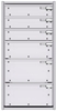 16-1836-312 Tool drawer 18" Wide X 18.5" Deep X 35-11/16" High with 6 drawers