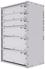 16-2536-312 Tool drawer 24" Wide X 15.5" Deep X 35-11/16" High with 6 drawers