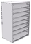 16-2536-710 Tool drawer 24" Wide X 15.5" Deep X 35-11/16" High with 8 drawers