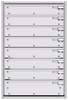 16-2536-710 Tool drawer 24" Wide X 15.5" Deep X 35-11/16" High with 8 drawers