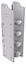 32-S348-4 Square Back Refrigerant Shelf Unit 12.45"Wide x 13.5"Deep x 48"High for 4 small bottles