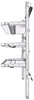 26-7072-03 3 level fold-up shelving unit, 77"Wide x 21"Deep x 72"High