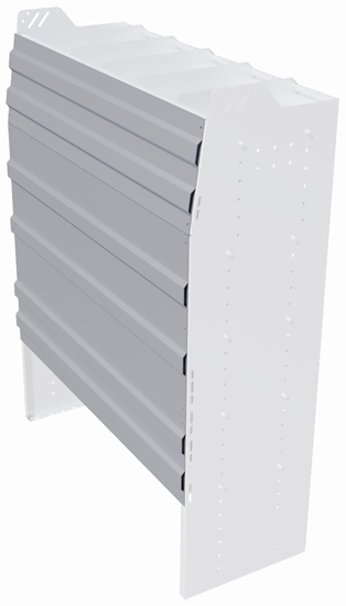 BBP-158 Back panel package 11"Wide x 58"High for profiled back Bookshelf unit